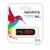 Pen Drive ADATA Classic Series C008, 64GB, USB 2.0, Preto