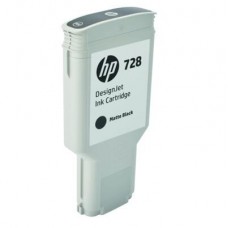 Tinteiro HP DesignJet 728 Preto Mate 300ml (F9J68A)