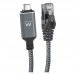 Cabo USB-C para RJ45 Gigabit Ethernet Ewent EC2000 (1m) Cabo USB-C para RJ45 Gigabit Ethernet Ewent EC2000 (1m)