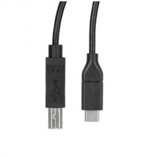 StarTech.com USB C to USB B Printer Cable - 1.6 ft / 0.5m - USB C Printer Cable - USB C to USB B Cable - USB Type C to Type B (USB2CB50CM) - Cabo USB - 24 pin USB-C (M) para USB Tipo B (M) - Thunderbolt 3 / USB 2.0 - 50 cm - preto StarTech.com USB C to USB B Printer Cable - 1.6 ft / 0.5m - USB C Printer Cable - USB C to USB B Cable - USB Type C to Type B (USB2CB50CM) - Cabo USB - 24 pin USB-C (M) para USB Tipo B (M) - Thunderbolt 3 / USB 2.0 - 50 cm - preto