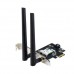 Placa de Rede ASUS PCE-BE6500 Wi-Fi 7 Tri-Banda com Bluetooth 5.4