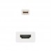 Adaptador Nanocable Mini DisplayPort para HDMI, 15cm, Branco, 10.16.0102-W