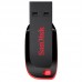 Pendrive Sandisk Cruzer Blade 64GB USB 2.0 Preto/Vermelho