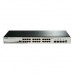 Switch D-Link DGS-1510-28X/E: 24 Portas Gigabit, 4 Portas 10G SFP+, Empilhável