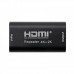 Repetidor Nanocable HDMI A/H-A/H, 4K, 24Hz, 3.4Gbps, Preto
