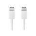 Cabo USB-C Samsung EP-DX310, 1,8m, Branco Cabo USB-C Samsung EP-DX310, 1,8m, Branco