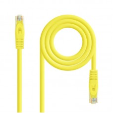Cabo de Rede Nanocable Cat.6A RJ45 2m - Amarelo Cabo de Rede Nanocable Cat.6A RJ45 2m - Amarelo