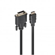 Cabo HDMI Ewent EC1350 - 2m, HDMI Macho para DVI-D Macho Cabo HDMI Ewent EC1350 - 2m, HDMI Macho para DVI-D Macho