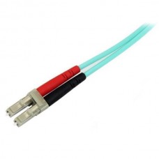3m 10 Gb Aqua Fiber Patch Cable LC/LC