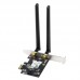 Placa de Rede Asus Wifi 6 Bluetooth 5.2 AX1800 PCE-AX1800 - Dual Band, 1775 Mbps