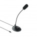 Microfono Tooq Multimedia TQMM-213 Flexible Negro