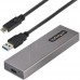 M.2 PCIe NVMe/M.2 SATA SSD USB Enclosure M.2 PCIe NVMe/M.2 SATA SSD USB Enclosure