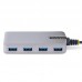 Hub StarTech 5G4AB-USB-C-HUB USB-C para 4 Portas USB 3.0 5Gbps Hub StarTech 5G4AB-USB-C-HUB USB-C para 4 Portas USB 3.0 5Gbps