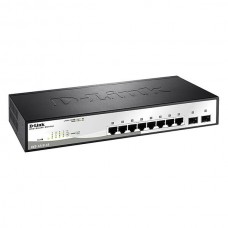 Switch Gigabit D-Link DGS-1210-10 Smart Plus, 10 Portas 10/100/1000 + 2 SFP Switch Gigabit D-Link DGS-1210-10 Smart Plus, 10 Portas 10/100/1000 + 2 SFP