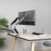 Suporte Tooq DB4132TNR-G para Monitor (17”-32”): Abrasadeira/Parafuso, Preto