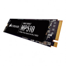Corsair SSD Force MP510 series NVMe PCIe M.2 SSD 480GB; Up to 3,480MB/s Sequential Read, Up to 2,000MB/s Sequential Write; Up to 120K IOPS Random Read, Up to 490K IOPS Random Write