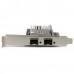 Adaptador de Rede Startech PCI Express 10Gb Fibra 2xSFP+ Adaptador de Rede Startech PCI Express 10Gb Fibra 2xSFP+