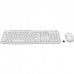 Teclado Español + Ratón Logitech Mk295 Silent Touch Blanco