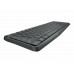Teclado Ingles Logitech Mk235 Ratón Incluido Usb Qwerty Internacional de Ee.Uu. Gris