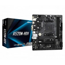 Placa-Mãe ASRock A520M-HDV AMD AM4, 2x DDR4, Micro ATX Placa-Mãe ASRock A520M-HDV AMD AM4, 2x DDR4, Micro ATX