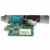StarTech.com 2-port PCI Express RS232 Serial Adapter Card, PCIe RS232 Serial Host Controller Card, PCIe to Serial DB9 COM Ports, 16950 UART, Low Profile Expansion Card, Windows/macOS/Linux - Full/Low-Profile (PEX2S953LP) - Adaptador serial - PCIe bai