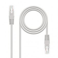 Cabo Nanocable RJ45 Cat.6 UTP: Cinza, 1.5m