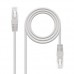 Cabo Nanocable RJ45 Cat.6 UTP: Cinza, 1.5m