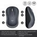 Rato Logitech M185, Óptico Sem Fio, Ambidestro, 1000 DPI, 3 Botões, Cinza Rato Logitech M185, Óptico Sem Fio, Ambidestro, 1000 DPI, 3 Botões, Cinza