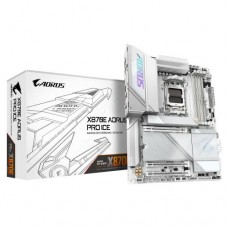 Motherboard GIGABYTE X870E AORUS PRO ICE: AMD Ryzen 9000, DDR5, PCIe 5.0, Wi-Fi 7 Motherboard GIGABYTE X870E AORUS PRO ICE: AMD Ryzen 9000, DDR5, PCIe 5.0, Wi-Fi 7