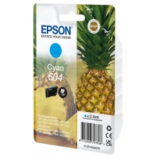 EPSON 4LB Singlepack Cyan 604 Ink w/s