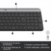 Kit Teclado e Rato Logitech MK470: Teclado QWERTY Português, Rato Incluído, Grafite Kit Teclado e Rato Logitech MK470: Teclado QWERTY Português, Rato Incluído, Grafite