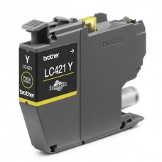 Tinteiro Brother LC421, Amarelo, Jato de Tinta