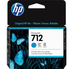Cartucho HP 712 Cian - Grande Formato