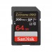 Cartão de Memória Sandisk Extreme Pro 64GB SDXC, 200MB/s UHS-I C10, SDSDXXU-064G-GN4IN