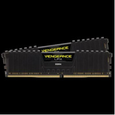 DDR4, 3200MHz 64GB 2x32GB Dimm, Unbuffered, 16-20-20-38, XMP 2.0, Vengeance LPX black, Black PCB, 1.35V 