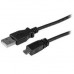 StarTech.com 1m Micro USB Cable A to Micro B - Cabo USB - USB (M) para Micro USB Tipo B (M) - USB 2.0 - 1 m - preto StarTech.com 1m Micro USB Cable A to Micro B - Cabo USB - USB (M) para Micro USB Tipo B (M) - USB 2.0 - 1 m - preto
