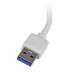 Adaptador Red Ethernet Gigabit Ctlr Externo Usb 3.0 Plateado