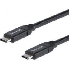 StarTech.com 2m 6ft USB C to USB C Cable - 5A PD - USB 2.0 USB-IF Certified - Cabo USB - 24 pin USB-C (M) reto para 24 pin USB-C (M) reto - Thunderbolt 3 / USB 2.0 / USB 3.0 / USB 3.1 - 5 A - 2 m - preto StarTech.com 2m 6ft USB C to USB C Cable - 5A PD - USB 2.0 USB-IF Certified - Cabo USB - 24 pin USB-C (M) reto para 24 pin USB-C (M) reto - Thunderbolt 3 / USB 2.0 / USB 3.0 / USB 3.1 - 5 A - 2 m - preto