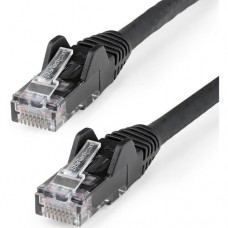 Cabo Ethernet StarTech.com N6LPATCH7MBK: CAT6, 7m, Snagless, Preto