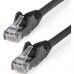 Cabo Ethernet StarTech.com N6LPATCH7MBK: CAT6, 7m, Snagless, Preto