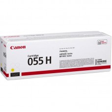 Toner Canon 055H - Amarelo, Original, 5900 Páginas