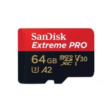 Cartão de Memória SanDisk Extreme PRO MicroSDXC 64GB UHS-I Classe 10