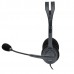 Auscultadores Logitech H111, Estéreo/Microfone, Cinzento, 981-000593