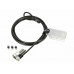 Kensington Universal 3-in-1 Combination Laptop Lock - Resettable - trancamento do cabo de segurança - K62316WW