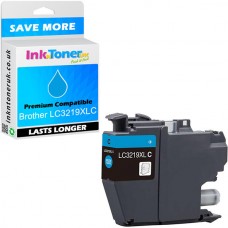 Tinteiro Brother LC-3219XLC Azul de Alta Capacidade