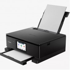 Impressora Multifunções Canon Pixma TS8750 Preta: Jato de Tinta, 6 Tintas, Wi-Fi, Ecrã Táctil