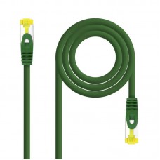 Cabo de Rede Nanocable Cat.6a RJ45, 1m, Verde, SFTP, AWG26