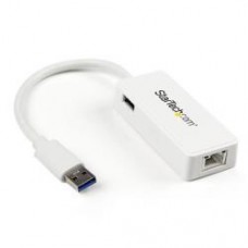 Adaptador de Rede Startech USB31000SPTW - Gigabit Ethernet, USB 3.0, Wake-on-LAN Adaptador de Rede Startech USB31000SPTW - Gigabit Ethernet, USB 3.0, Wake-on-LAN