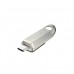 Unidade de Memória USB SanDisk Ultra Luxe: 64GB, USB Tipo C, Prata Unidade de Memória USB SanDisk Ultra Luxe: 64GB, USB Tipo C, Prata