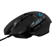 Rato Logitech G502 Hero Gaming, Óptico, 16000 DPI, USB, Preto, 910-005470 Rato Logitech G502 Hero Gaming, Óptico, 16000 DPI, USB, Preto, 910-005470